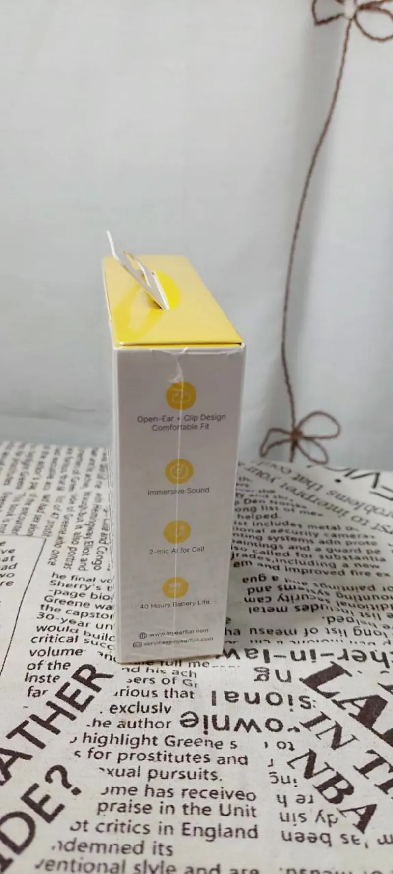 3C開箱｜開放夾扣式藍牙耳機推薦，EarFun Clip 開