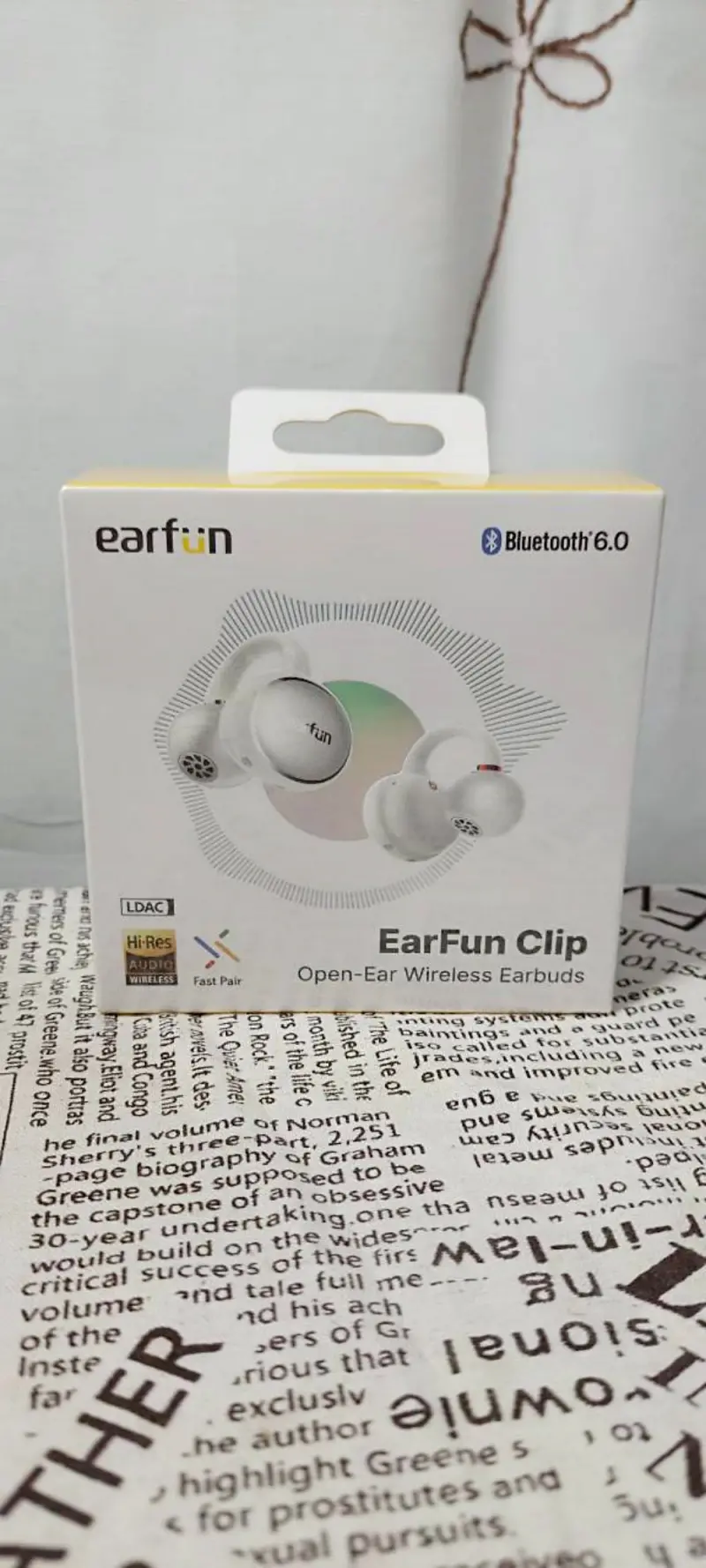 3C開箱｜開放夾扣式藍牙耳機推薦，EarFun Clip 開