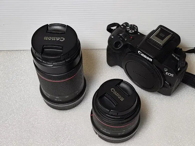 Canon R50 雙鏡組 (RF-S 18-45mm、RF-S 55-210mm)