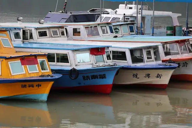 石門水庫風景區 - 碼頭停車場 - 大壩碼頭