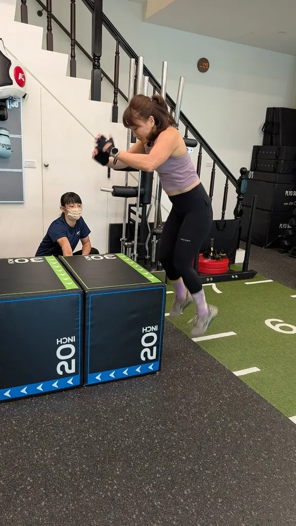 台南健身房推薦｜經歷健康低谷後，她用運動走回陽光｜每一次的喘