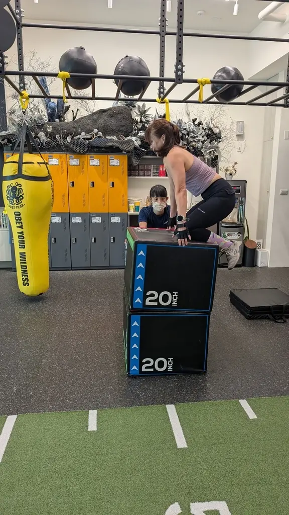 台南健身房推薦｜經歷健康低谷後，她用運動走回陽光｜每一次的喘