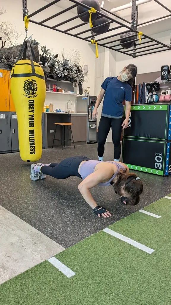 台南健身房推薦｜經歷健康低谷後，她用運動走回陽光｜每一次的喘