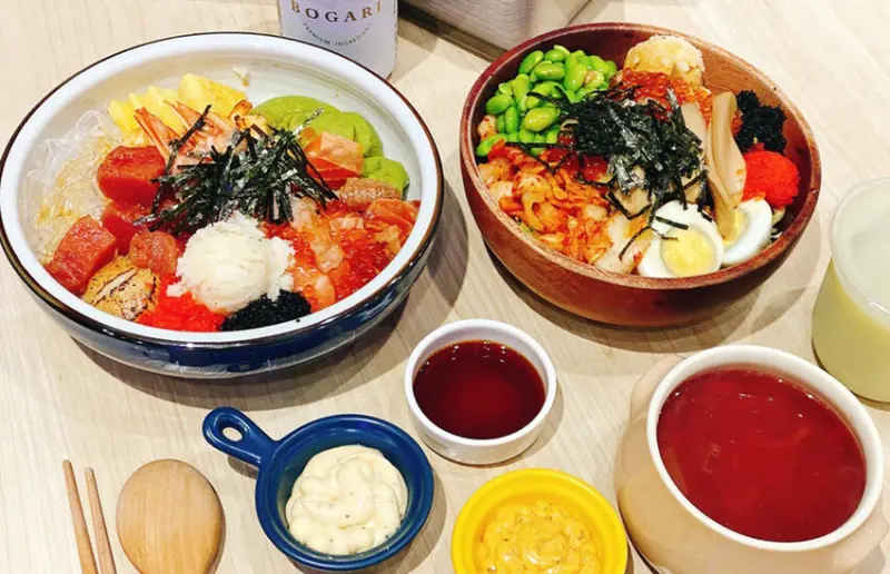 【POKE Lee】夏威夷丼飯│台北士林天母創意美食，風靡全球的超級食物，來自米其林一星餐廳主廚 Victor引進台灣的夏威夷蓋飯│芝山捷運站周邊美食