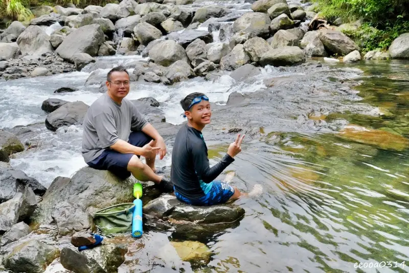 三峽大豹溪玩水攻略｜仙雲閣山莊免費溪邊烤肉玩水 + 荒郊野外