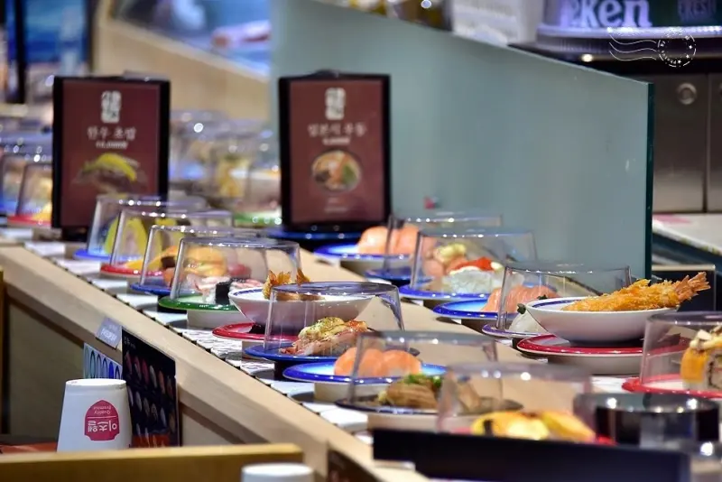 釜山樂天百貨迴轉壽司