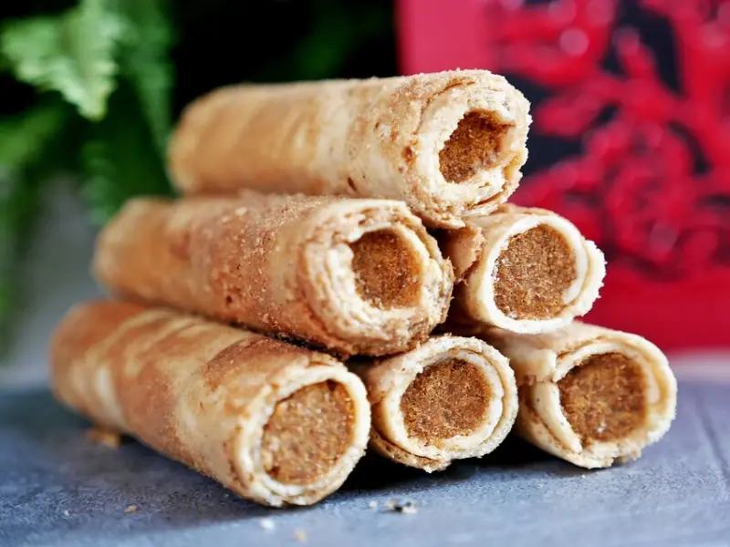 台中海線的蛋捲扛霸子是它! 手工厚蛋捲口感特別有層次，連在地人都大推