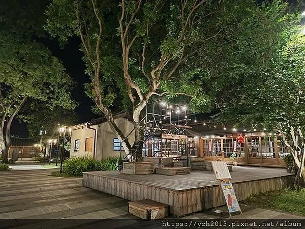 花蓮將軍府迷人的夜