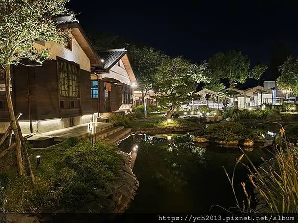 花蓮將軍府迷人的夜