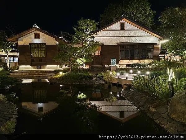 花蓮將軍府迷人的夜