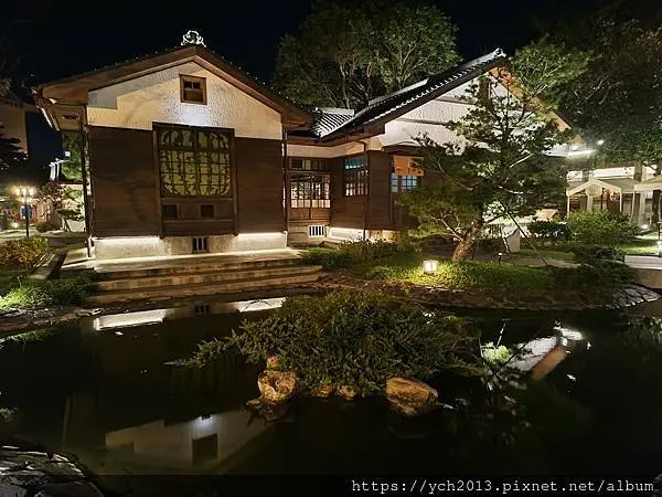 花蓮將軍府迷人的夜