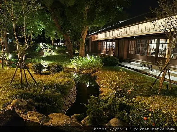 花蓮將軍府迷人的夜