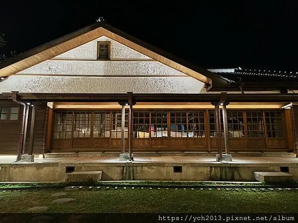 花蓮將軍府迷人的夜