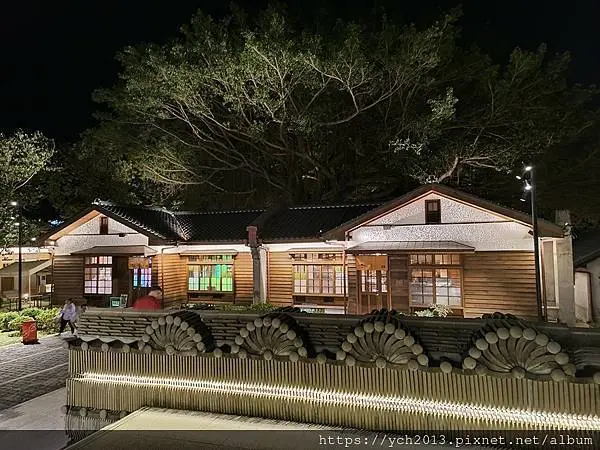 花蓮將軍府迷人的夜