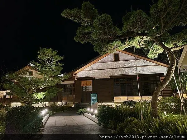 花蓮將軍府迷人的夜