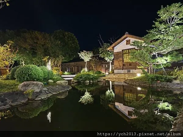 花蓮將軍府迷人的夜