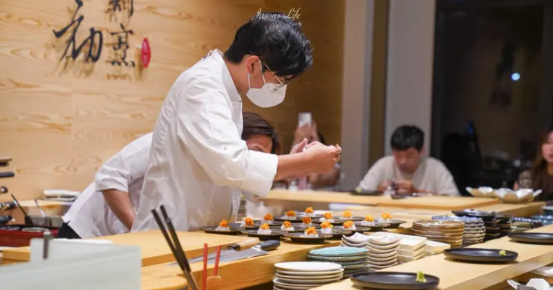 台中高CP值無菜單日料！全預約制鮨初割烹料理，10多道頂級板前割烹饗宴。