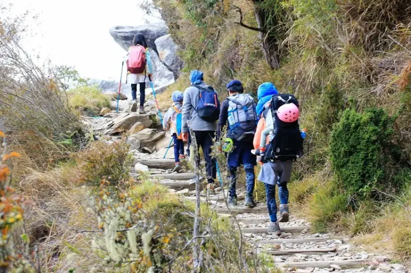 【百岳】玉山前峰(二刷)一日單攻《 3個小隊友(3歲7歲
