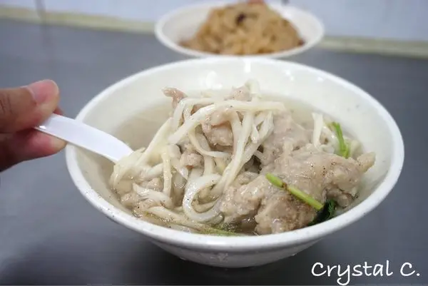 【台北美食推薦】東發號 饒河街百年老店 清甜肉羹 古早味油飯美味推薦(夜市小吃必吃)