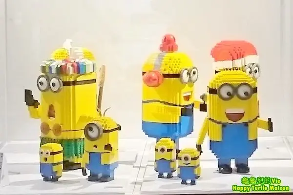 ∥龜龜看展覽∥北市 南港 ~ 積木樂園樂高展 ~ 展品精采 細節很多 免費參觀 值得一看