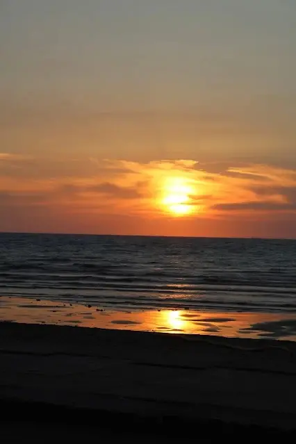 新屋濱海林蔭沙洲 (西濱公路) - 夕陽 - 太陽