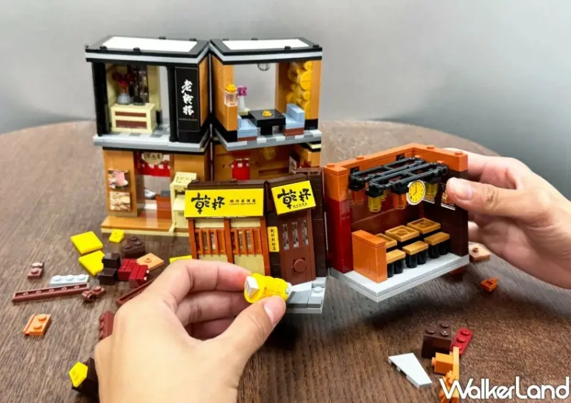 迷你乾杯門市積木加購！乾杯3大品牌感謝祭，3款迷你門市積木蓋大樓。