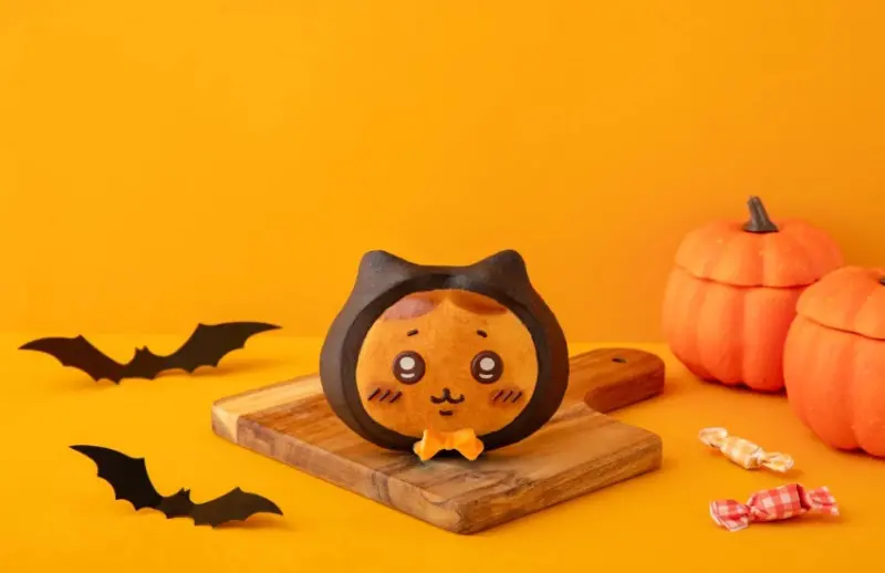 吉伊卡哇烘焙坊萬聖節限定登場，吉伊卡哇、小八貓、烏薩奇萬聖節造型麵包可愛到融化。