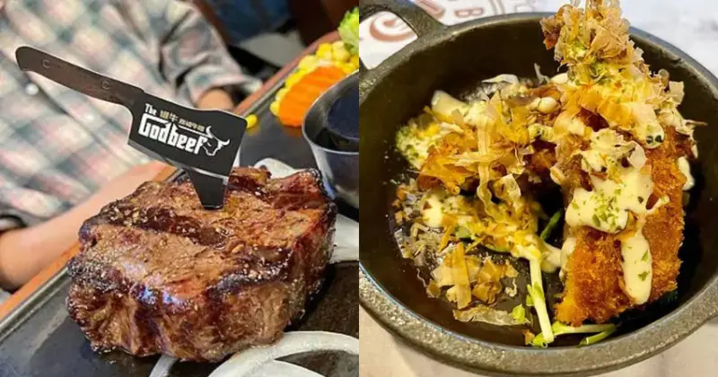 台中北屯牛排吃到飽！TGB很牛炭燒牛排崇德旗艦店，大推濕式熟成牛排。