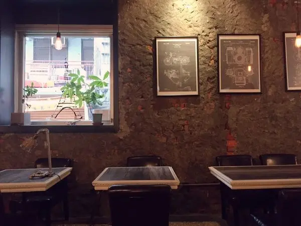 捷運公館站✿巴黎米 Cafe 8mm✿歐式的高冷淡雅~ 斑駁藝術感的空間 率性又細緻的存在!