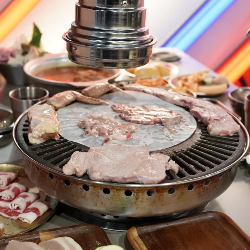 【台中吃到飽餐廳推薦】平價也能爽快吃肉！肉夯夯韓式燒肉吃到飽