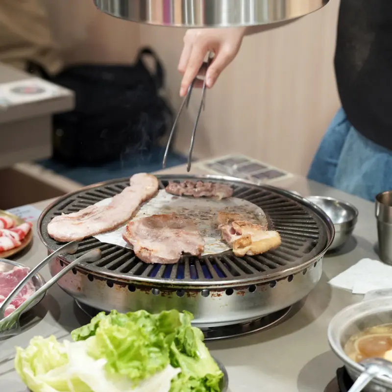 【台中吃到飽餐廳推薦】平價也能爽快吃肉！肉夯夯韓式燒肉吃到飽