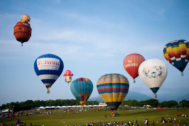 台東鹿野高台熱氣球夢幻體驗