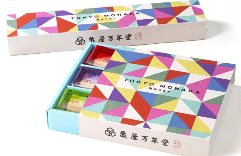 東京自由之丘老店龜屋萬年堂推新品，和風夾心巧克力「東京最中」期間限定，日式甜點新滋味。