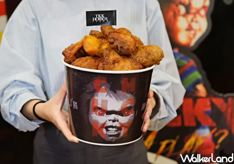 鬼娃恰吉入侵頂呱呱！鱈魚黑堡1日快閃免費吃，恰吉發條公仔要搶。