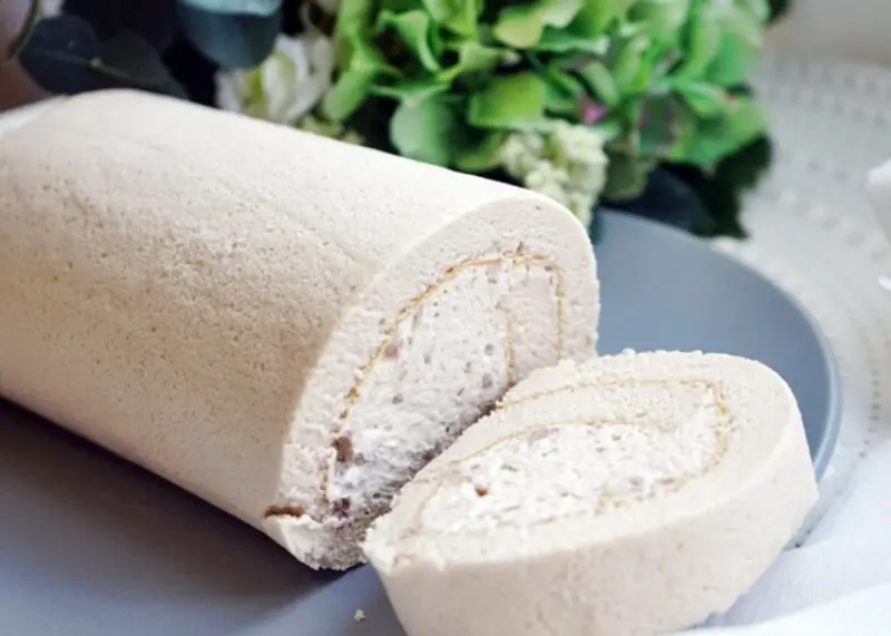 寶才食品行的純芋泥捲和清蛋糕，團購人氣芋頭控絕不能錯過！