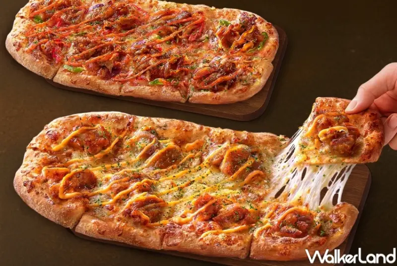 必勝客解職員工是這兩位！必勝客海鮮比薩 韓式泡菜燒肉比薩升級開賣。