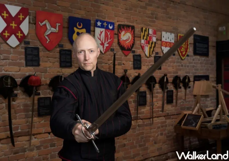 奇美博物館一日劍士！奇美博物館首次兵器體驗，西洋武術大師來台教你西洋劍。