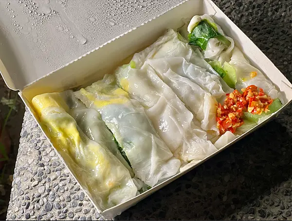 【台北中山區美食】稻香石磨腸粉-松江店x絲瓜腸粉 ║行天宮美食、行天宮腸粉、松江市場美食