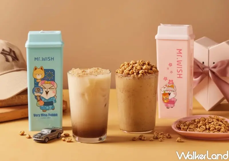 5間飲料新品！可不可蕎麥凍、Mr.WISH甜麥仁加料，老賴烤糖奶蓋喝起來。