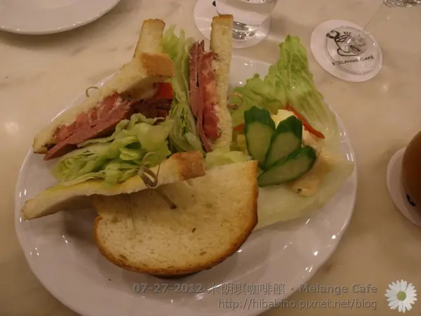 [食記] 台北‧中山區米朗琪咖啡館 Melange Cafe