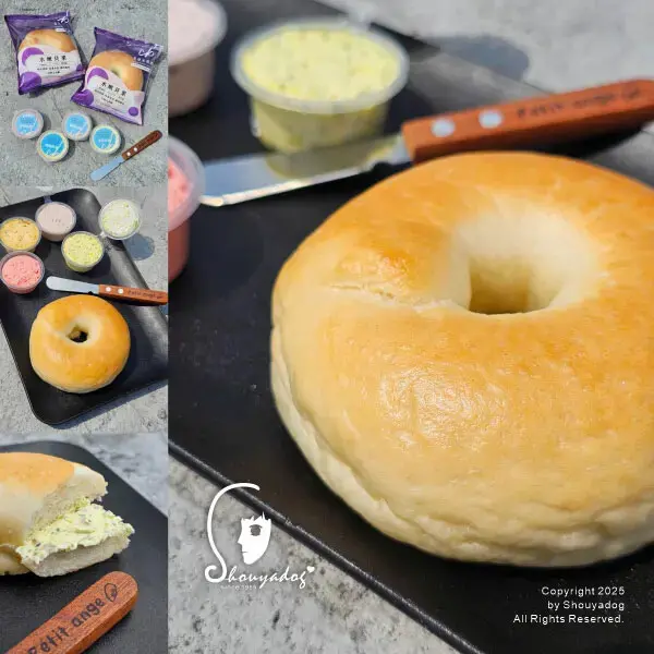 【貝果推薦】查理布朗水嫩貝果 抹醬系列新上市 早午餐下午茶的