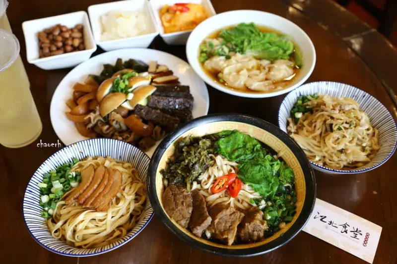 高雄美食 鳳山必吃麵店-江北食堂風味外省麵｜復古懷舊，鳳山人
