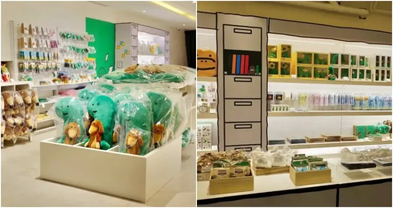 中山站JOGUMAN快閃！JOGUMAN厭世上班快閃店在AIPXA，冰淇淋 咖啡下午茶開賣。