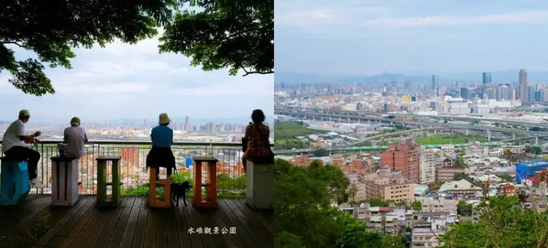 新北五股「水碓觀景公園」森林步道×賞景平台×看飛機! 台北近