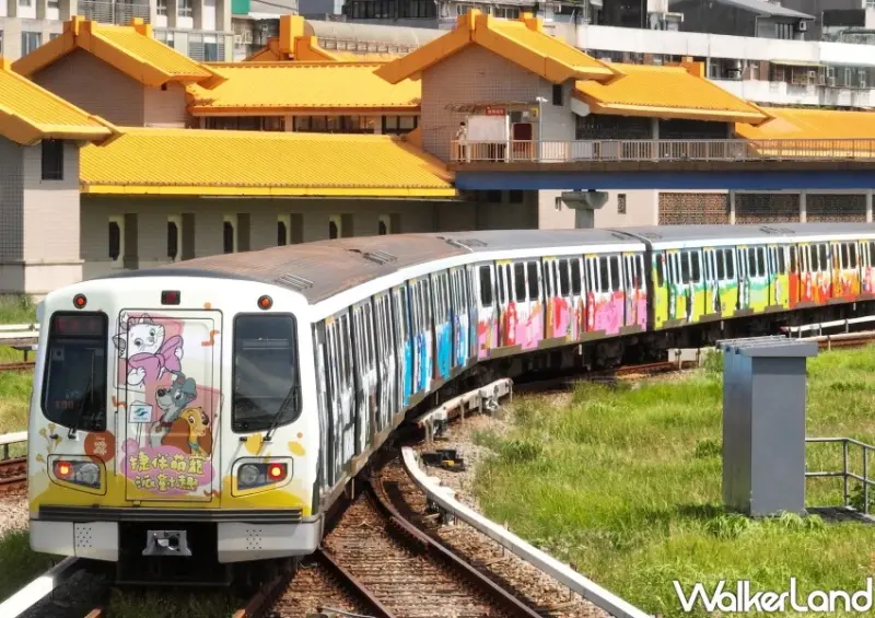 台北捷運迪士尼貓狗列車！拉環變魯斯佛、101忠狗爆萌，教你怎麼搭到。