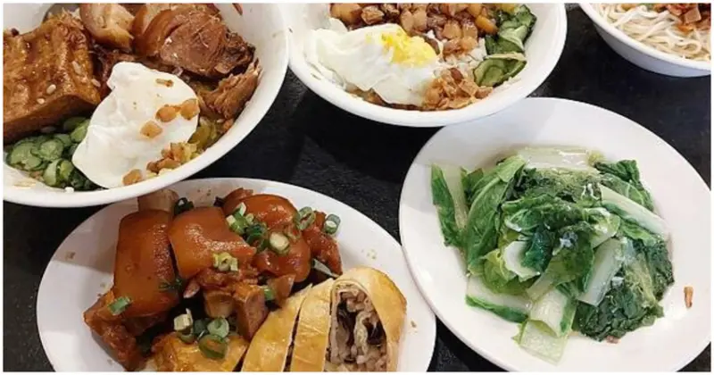 ﹝台北市萬華﹞西門麵店　 走過一甲子，超人氣、24小時營業的銷魂豬腳飯&半熟蛋包滷肉飯　／台北市滷肉飯推薦／台北市豬腳飯推薦／西門町美食