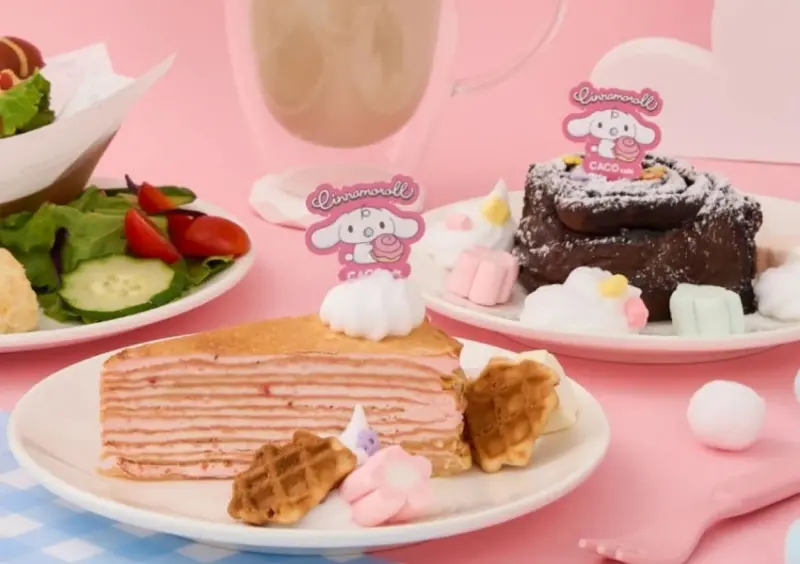 大耳狗咖啡廳！全台2間大耳狗喜拿咖啡快閃店，大耳狗咖啡 大耳狗肉桂捲必拍。