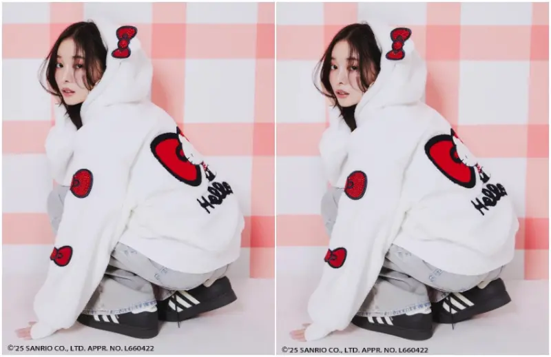 時尚品牌SNIDEL攜手Hello Kitty風靡全球，11款聯名新品夢幻登場，超萌貓耳連帽外套讓你秒變Hello Kitty。