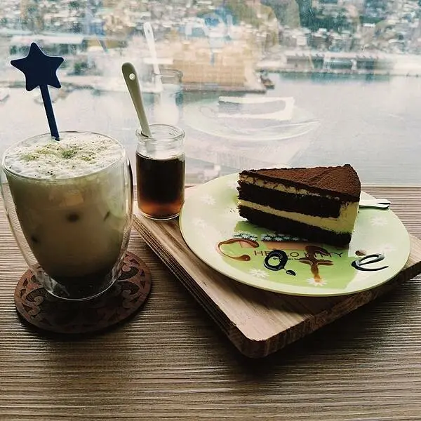 基隆魔咖啡VIP會館~25樓的視角~高樓層~視覺與心靈饗宴的午茶時光~