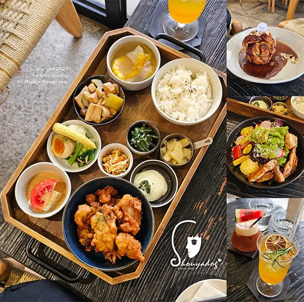 Utroo café 寓所咖啡 坐落於信義區的美食藝術 日式唐揚炸雞飯 義式香草嫩雞腿沙拉 肉桂捲